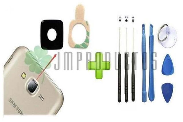 Lente Cámara Trasera Galaxy J5 J7 + Kit de desarme