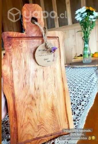 Tablas de madera nativa (Mañio) de Chiloé