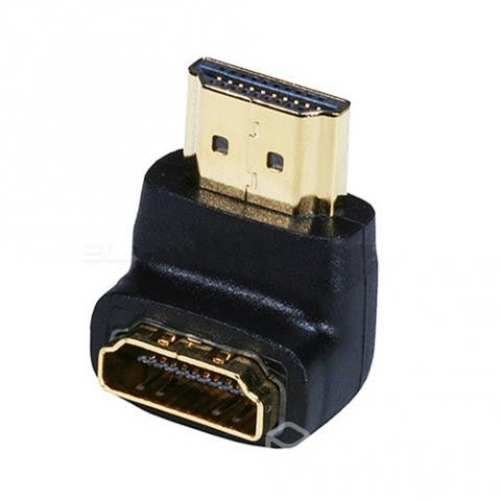 Copla hdmi macho hembra, angulo 90°