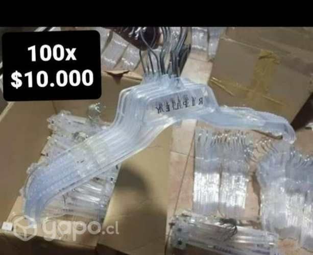 Colgadores plasticos de adulto