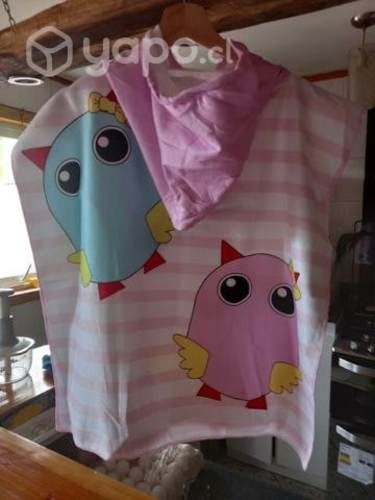 Toallas con gorrito de niña y niño