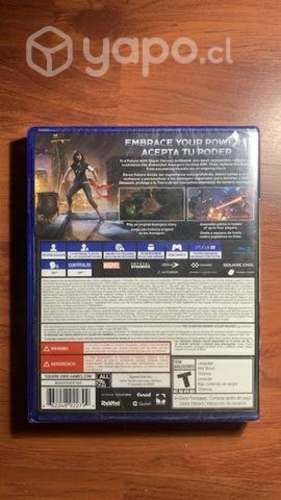 Juego marvel avengers ps4 sellado