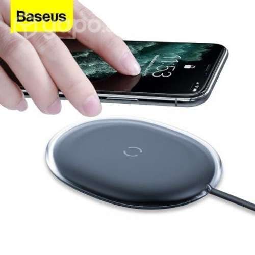 Cargador Inalámbrico QI Jelly Gris