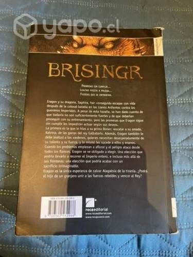 Libro Brisingr Christopher Paolini