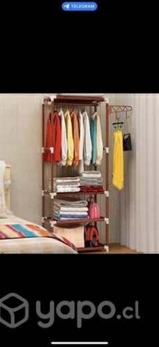 Perchero closet organizador