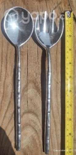 Cubiertos de Peltre antiguos