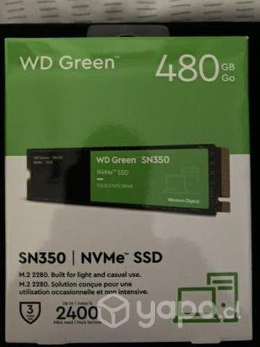 DISCO SSD M2 WESTERN DIGITAL 480gb