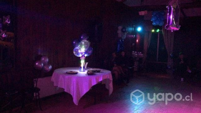 Amplificación, Iluminación, DJ