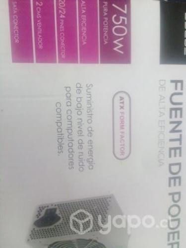 Fuente de poder no certificada