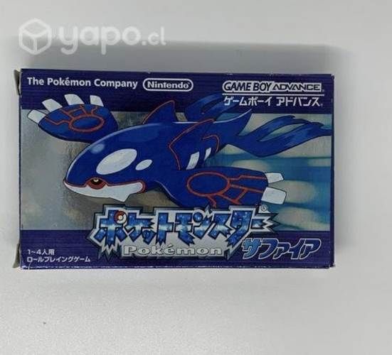 Pokemon gameboy Advance japonés excelente estado