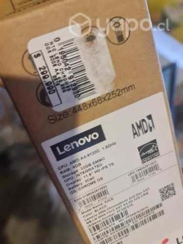 Notebook táctil lenovo