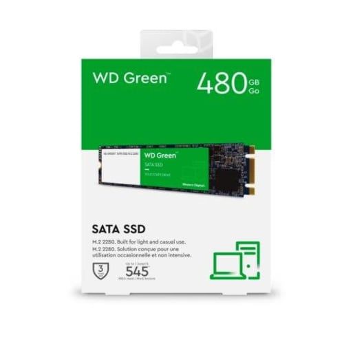Disco Solido SSD Interno WD Green 480GB Go M.2