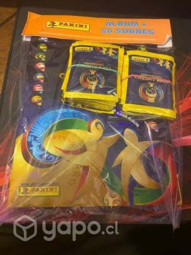 Álbum Copa América Centenario 2016 +50 sobres