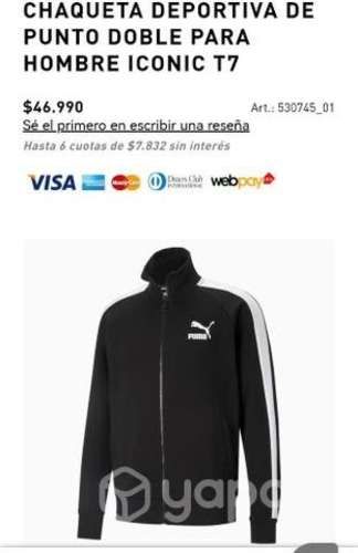 Chaqueta Puma T7 Talla S