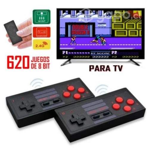 Consola De Juegos Retro Controles Inalámbricos