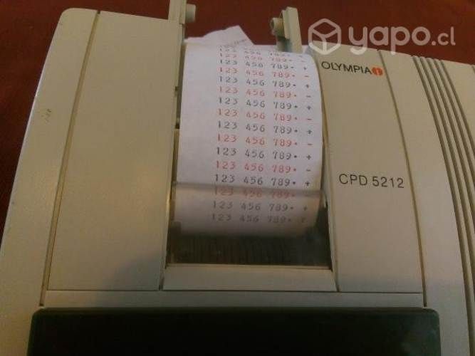 Sumadora Calculadora de Sobremesa Adler y Olympia