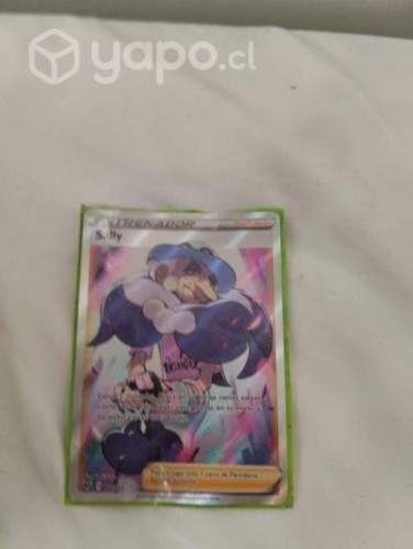 Carta Pokémon Sally y Blastoise