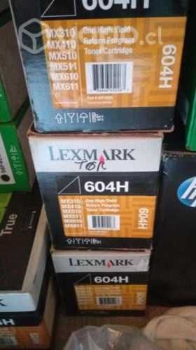 Toner Lexmark diversos modelos originales de alta