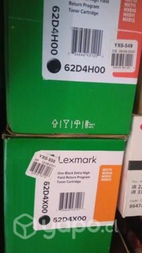 Toner Lexmark diversos modelos originales de alta