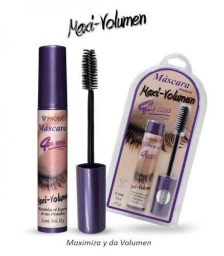 Mascara de pestañas PROSA 4EN1 MAXIVOLUMEN