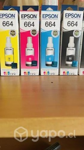 Tintas epson 664