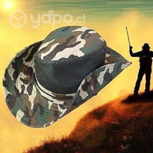 Sombrero Gorro Pescador Safari Camping Camuflaje