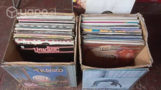 Lote de 50 Discos de vinilo