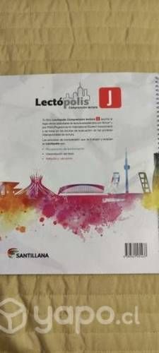 Libro Lectópolis J comprensión lectora