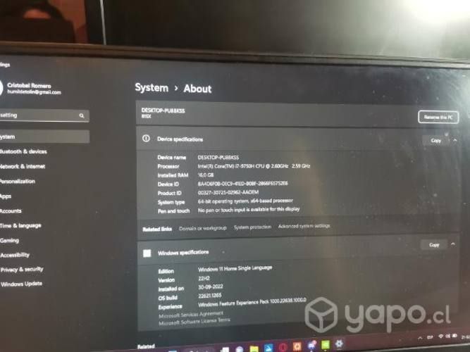 Notebook gamer lenovo legion Y540 gtx1660ti