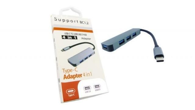 Hub 4 Puertos Usb 3.0 Extension Cable