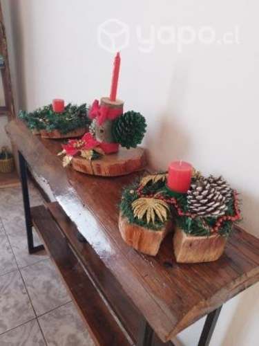 Centro de mesa navideños