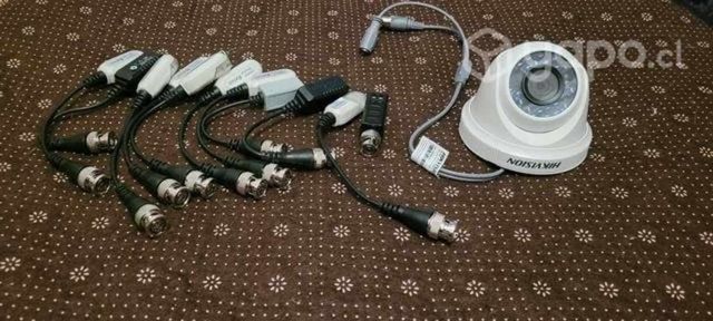 Camara hikvision y balun