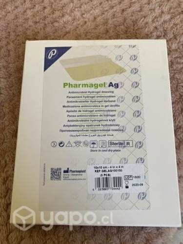 Apósito de hidrogel con plata