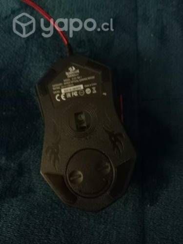 Máuse gamer red dragon rojo
