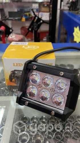 Focos led neblineros spot de 4 pulg 18w con 6 led