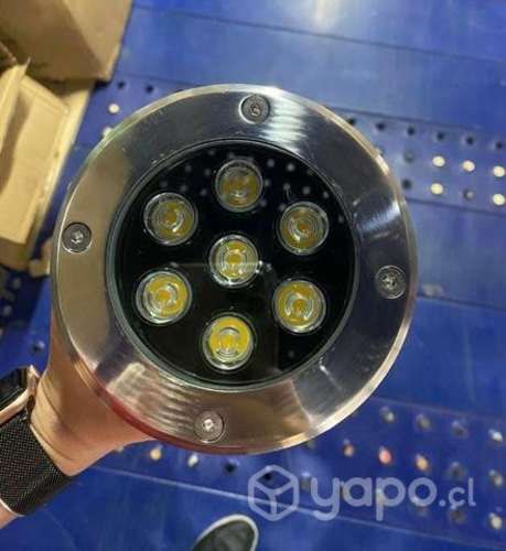 Foco Led Piso 7w Embutido Exterior