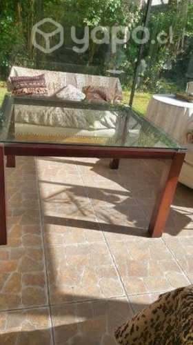 Mesa de vidrio para comedor