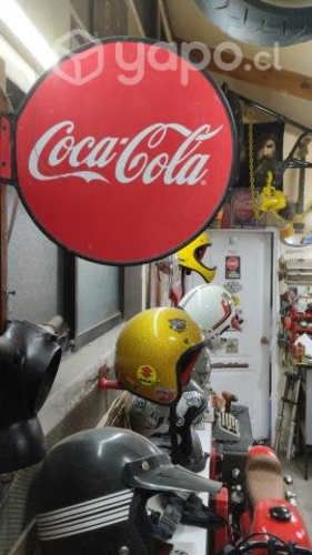 Letrero Publicitario Coca Cola.doble Cara 33cm