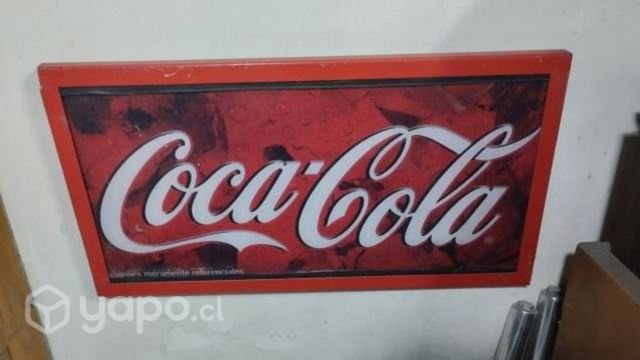 Letrero Publicitario Coca Cola. 52x29