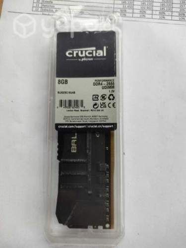 Memoria Ram Crucial Ballistix Black 8GB - DDR4 266