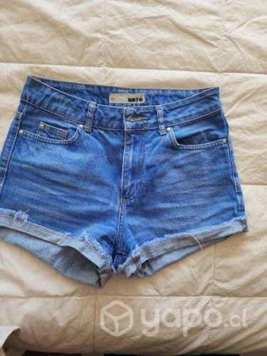 Short Topshop Tiro alto Talla 36