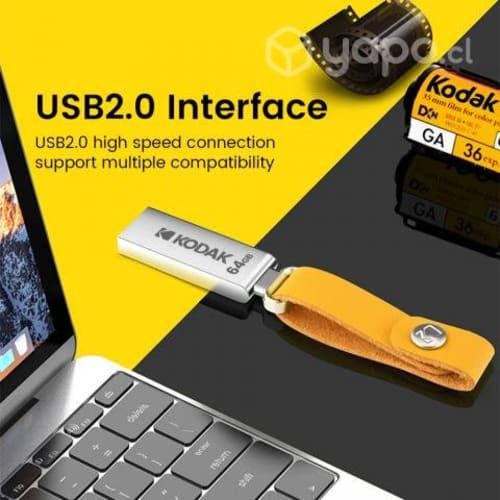 Pendrive KODAK USB 2.0 de 64 Gb