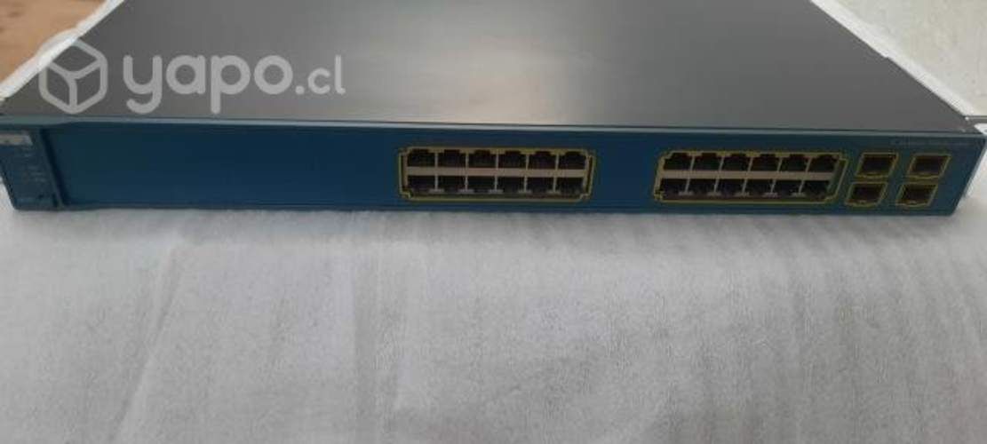 Switch Cisco L3 3560 G 24 puertas