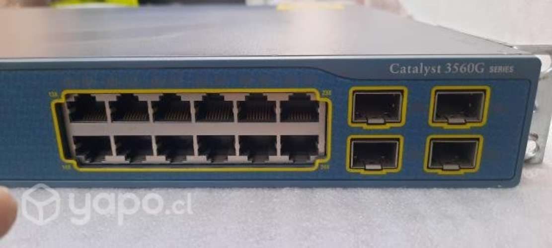 Switch Cisco L3 3560 G 24 puertas