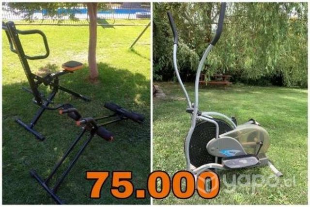 Total Cruch , elíptica y abdominales