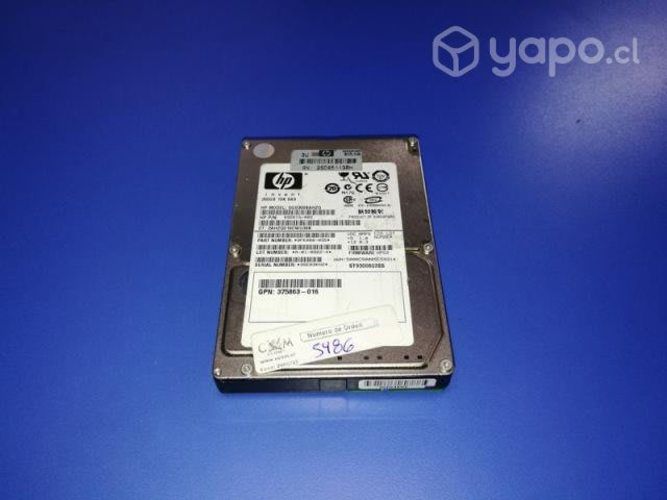Disco duro servidor 300gb – sas – 2,5