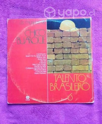 (Vinilo) Chico Buarque, As Musicas De