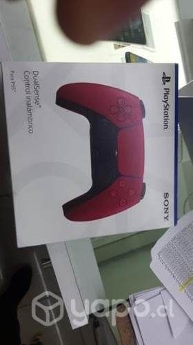 Mando ps5 nuevo color rojo