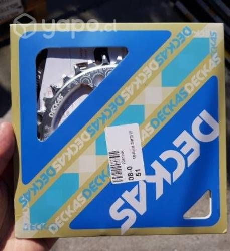 Plato deckas 34 dientes NUEVO