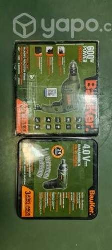 Taladro y atornillador bauker